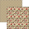 Ciao Bella Papercrafting Merry & Bright 12x12 Inch Paper Pad (CBPM098)