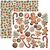 Ciao Bella Papercrafting Merry & Bright 6x6 Inch Paper Pad (CBQE098)