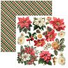 Ciao Bella Papercrafting Merry & Bright 6x6 Inch Paper Pad (CBQE098)