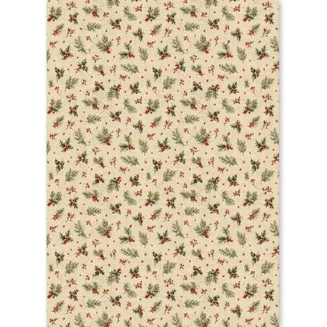 Ciao Bella Papercrafting Merry & Bright A5 Mixed Rice Papers (CBRS045)