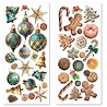 Ciao Bella Papercrafting Merry & Bright Art Stickers (CBI017)