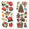 Ciao Bella Papercrafting Merry & Bright Art Stickers (CBI017)