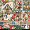 Ciao Bella Papercrafting Merry & Bright 12x12 Inch Paper Pad (CBPM098)