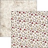 Ciao Bella Papercrafting Bohemian Burgundy 12x12 Inch Patterns Pad (CBT099)