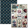 Ciao Bella Papercrafting Bohemian Burgundy A4 Creative Pad (CBCL099)