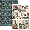 Ciao Bella Papercrafting Bohemian Burgundy A4 Creative Pad (CBCL099)