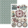 Ciao Bella Papercrafting Bohemian Burgundy A4 Creative Pad (CBCL099)