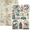Ciao Bella Papercrafting Bohemian Burgundy A4 Creative Pad (CBCL099)