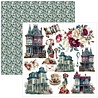 Ciao Bella Papercrafting Bohemian Burgundy 6x6 Inch Paper Pad (CBQE099)
