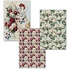 Ciao Bella Papercrafting Bohemian Burgundy A4 Deluxe Paper & Vellum Dual Pack (CBX012)