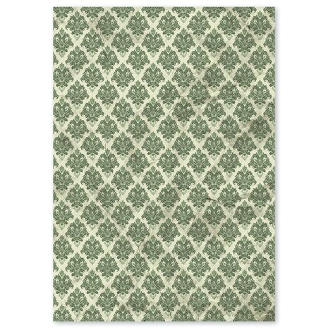 Ciao Bella Papercrafting Bohemian Burgundy A4 Mixed Rice Papers (CBRA015)