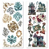Ciao Bella Papercrafting Bohemian Burgundy Art Stickers (CBI018)
