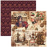 Ciao Bella Papercrafting The Chocolate Factory 12x12 Inch Paper Pad (CBPM100)