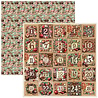 Ciao Bella Papercrafting The Chocolate Factory 12x12 Inch Patterns Pad (CBT100)