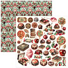 Ciao Bella Papercrafting The Chocolate Factory 12x12 Inch Patterns Pad (CBT100)