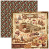 Ciao Bella Papercrafting The Chocolate Factory 12x12 Inch Patterns Pad (CBT100)