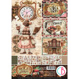 Ciao Bella Papercrafting The Chocolate Factory A4 Creative Pad (CBCL100)