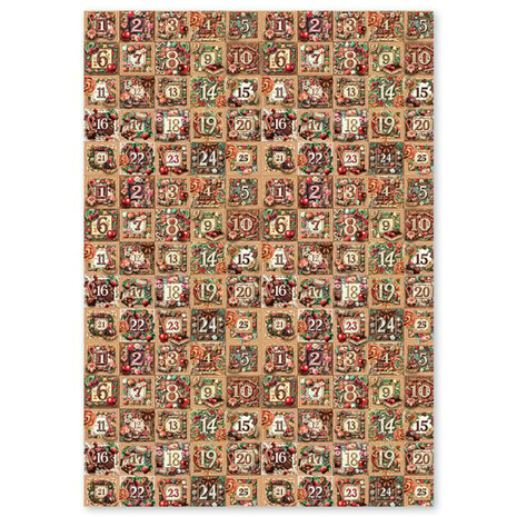 Ciao Bella Papercrafting The Chocolate Factory A4 Mixed Rice Papers (CBRA016)