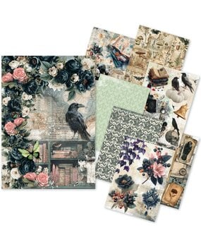 Ciao Bella Papercrafting The Witch's Grimoire A5 Mixed Rice Papers (CBRS048)