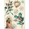 Ciao Bella Papercrafting Golden Winter A5 Mixed Rice Papers (CBRS051)
