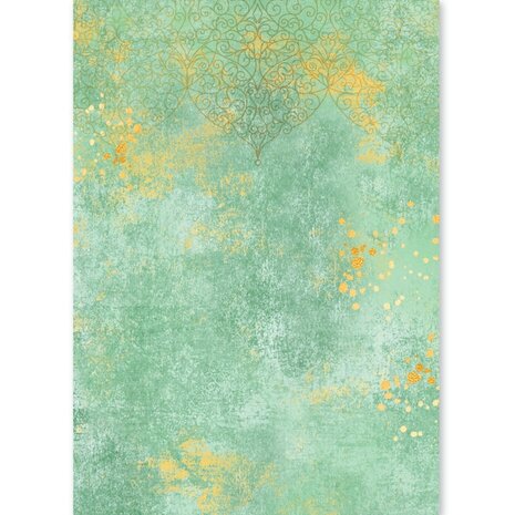 Ciao Bella Papercrafting Golden Winter A5 Mixed Rice Papers (CBRS051)