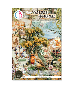 Ciao Bella Papercrafting The Nature Journal A4 Junk Journal Ephemera Book (CBB030) Ciao Bella Papercrafting The Nature Journal A4 Junk Journal Ephemera Book (CBB030)