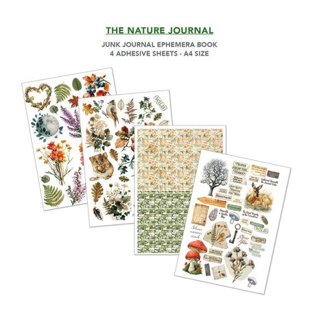 Ciao Bella Papercrafting The Nature Journal A4 Junk Journal Ephemera Book (CBB030) Ciao Bella Papercrafting The Nature Journal A4 Junk Journal Ephemera Book (CBB030)