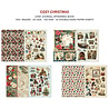 Ciao Bella Papercrafting Cozy Christmas A4 Junk Journal Ephemera Book (CBB031)
