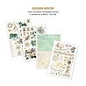 Ciao Bella Papercrafting Golden Winter A4 Junk Journal Ephemera Book (CBB032)
