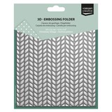Vaessen Creative 3D Embossing Folder Gebreid Patroon (3625-0603)