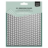 Vaessen Creative 3D Embossing Folder Gebreid Patroon (3625-0603)