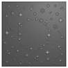 Vaessen Creative 3D Embossing Folder Sneeuw & Sterren (3625-0604)