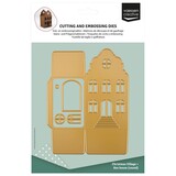 Vaessen Creative Snijmal 3D Huisje met Klokgevel (3625-0610)