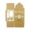 Vaessen Creative Snijmal 3D Huisje met Klokgevel (3625-0610)