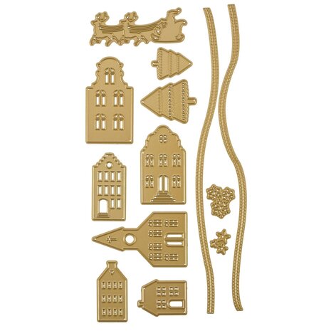 Vaessen Creative Snijmal Slimline Sneeuwlandschap (3625-0613)