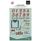Vaessen Creative A6 Clear Stamp Set Advent (3625-0614)