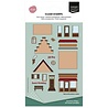 Vaessen Creative A5 Clear Stamp Set DIY Trapgevelhuisjes (3625-0615)