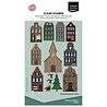 Vaessen Creative A6 Clear Stamp Set Kerstdorpje (3625-0617)