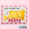 Carlijn Design Stencils Hasta la Pasta (3pcs) (CDJD-0088)