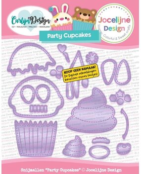 Carlijn Design Snijmallen Party Cupcakes (CDJD-0091)