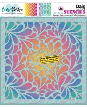 Carlijn Design Stencils Retro Patronen 2 (CDSC-0051)
