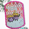 Carlijn Design Hot Foil A6 Boho Background (CDHF-0093)