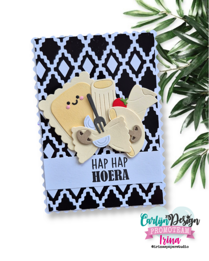 Carlijn Design Hot Foil A6 Boho Background (CDHF-0093)