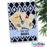 Carlijn Design Hot Foil A6 Boho Background (CDHF-0093)