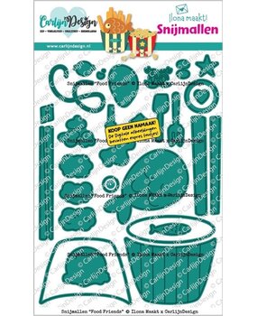 Carlijn Design Snijmallen Food Friends (CDSN-0390)
