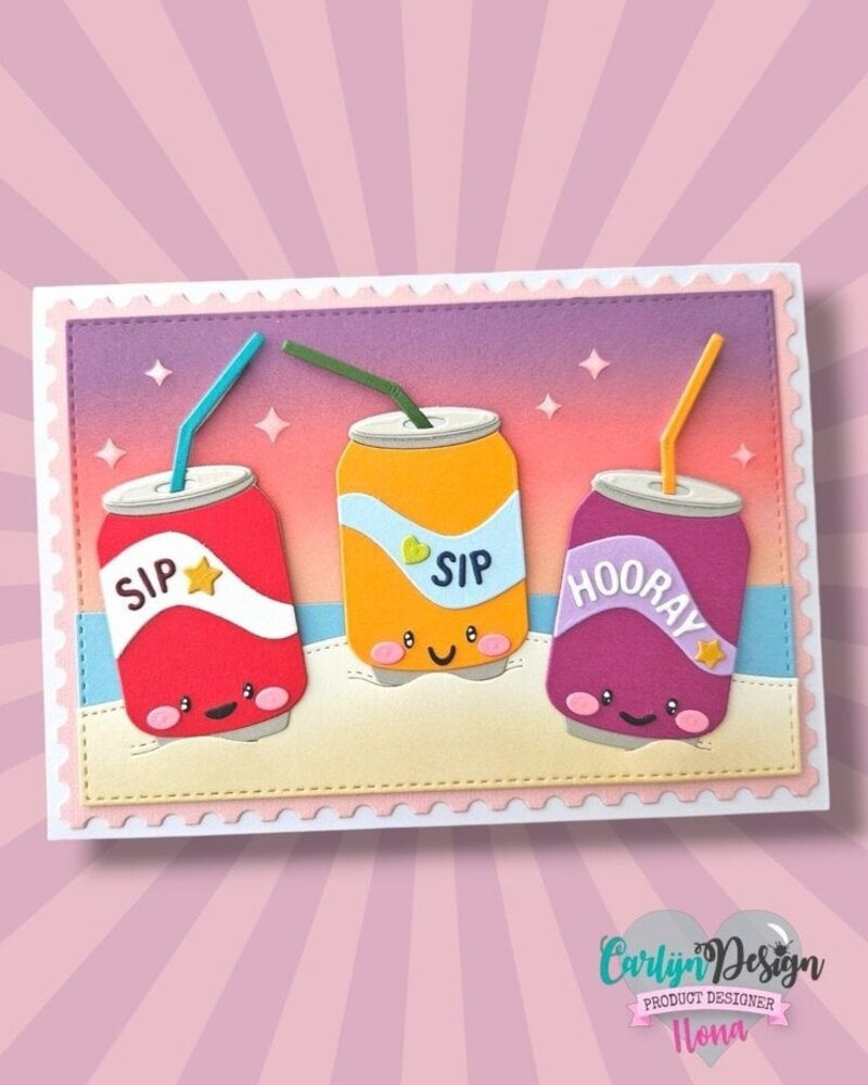 Carlijn Design Snijmallen Soda & Sauce (CDSN-0392)