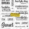 Carlijn Design Stempels Geniet (CDST-0182)