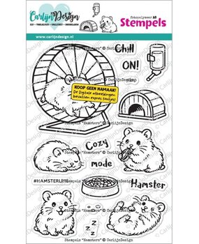 Carlijn Design Stempels Hamsters (CDST-0183)