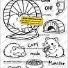 Carlijn Design Stempels Hamsters (CDST-0183)