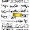 Carlijn Design Stempels Hamsters Teksten (CDST-0184)